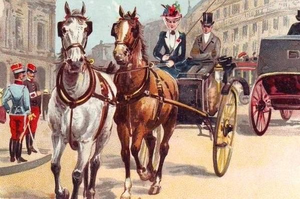 Visite de Paris vers 1900
