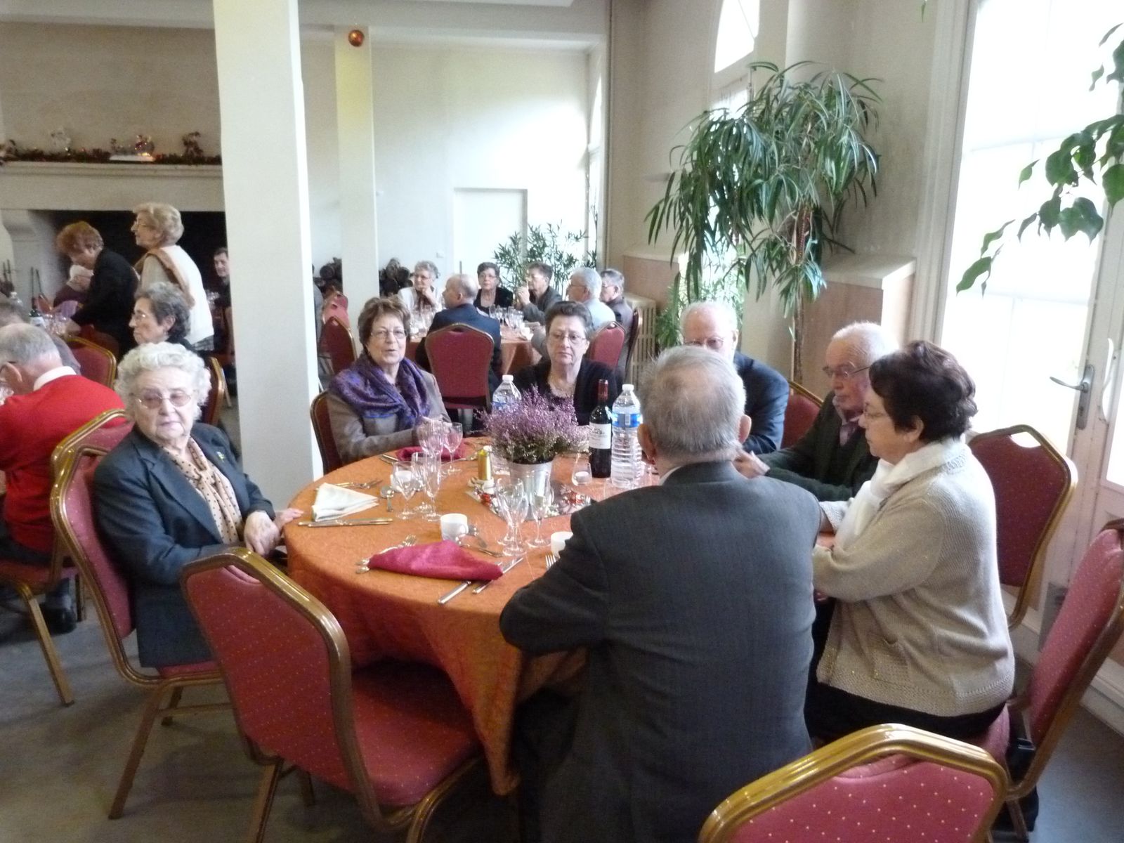 Chantereine, l'Amicale des retraités de Chantereine, repas de fin d'année, 8 décembre 2013, (1ére partie)