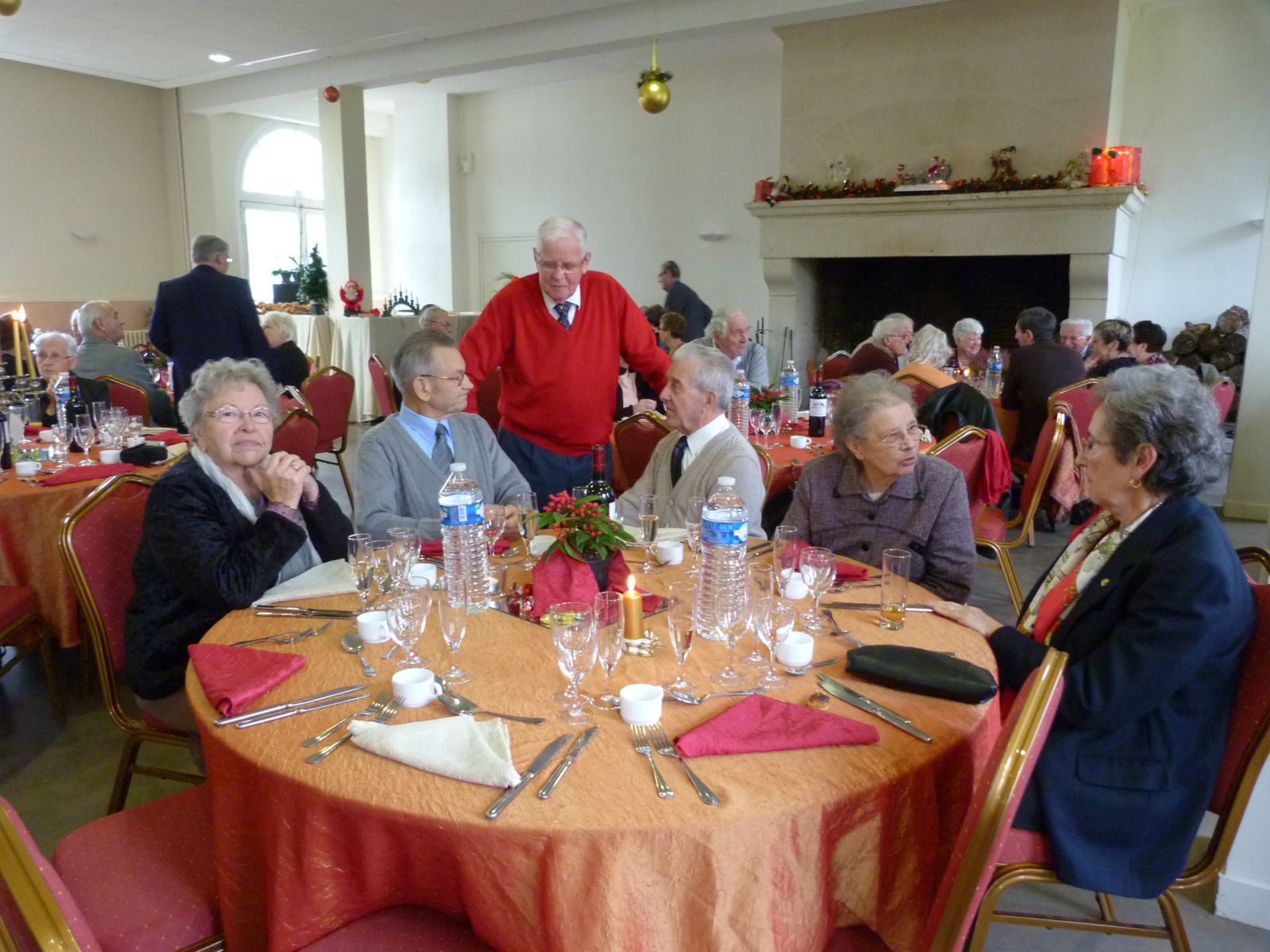 Chantereine, l'Amicale des retraités de Chantereine, repas de fin d'année, 8 décembre 2013, (1ére partie)