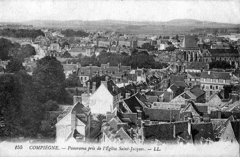 Album - la ville de Compiègne (Oise), vue générale