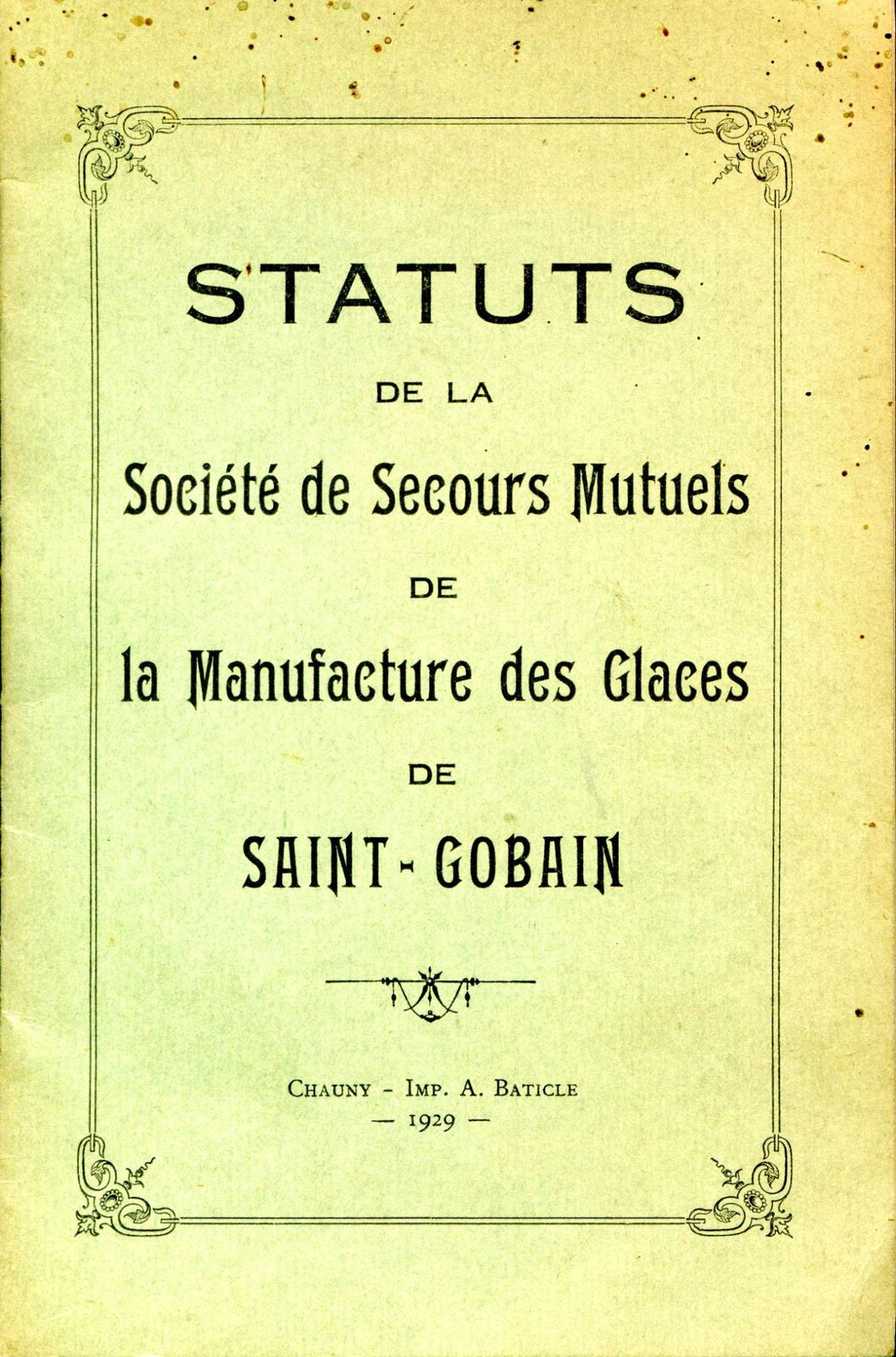 Glacerie de Saint-Gobain (Aisne), ( 01 )