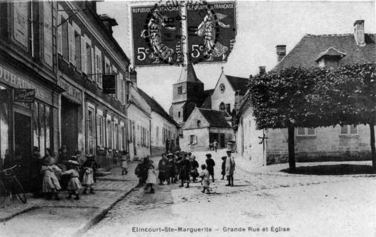 Album - le village de Elincourt sainte-Marguerite (Oise), les rues