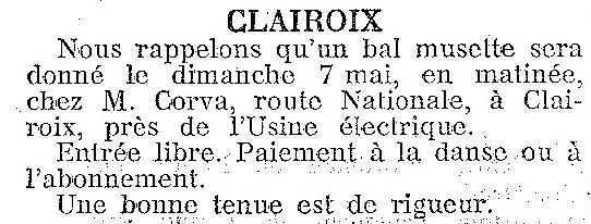 Album - le village de Clairoix (Oise), au fil des mois au cours des années 1800 et 1900