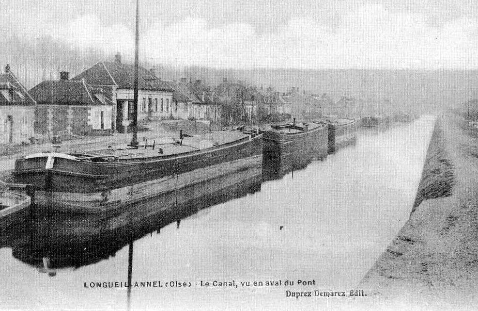 Album - le village de Longueil-Annel (Oise), le Canal, le Pont