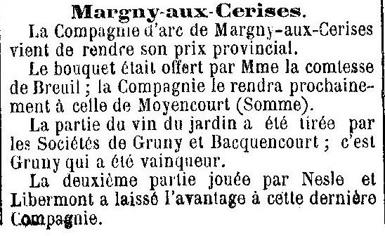 Album - le village de Margny-aux-Cerises (Oise)