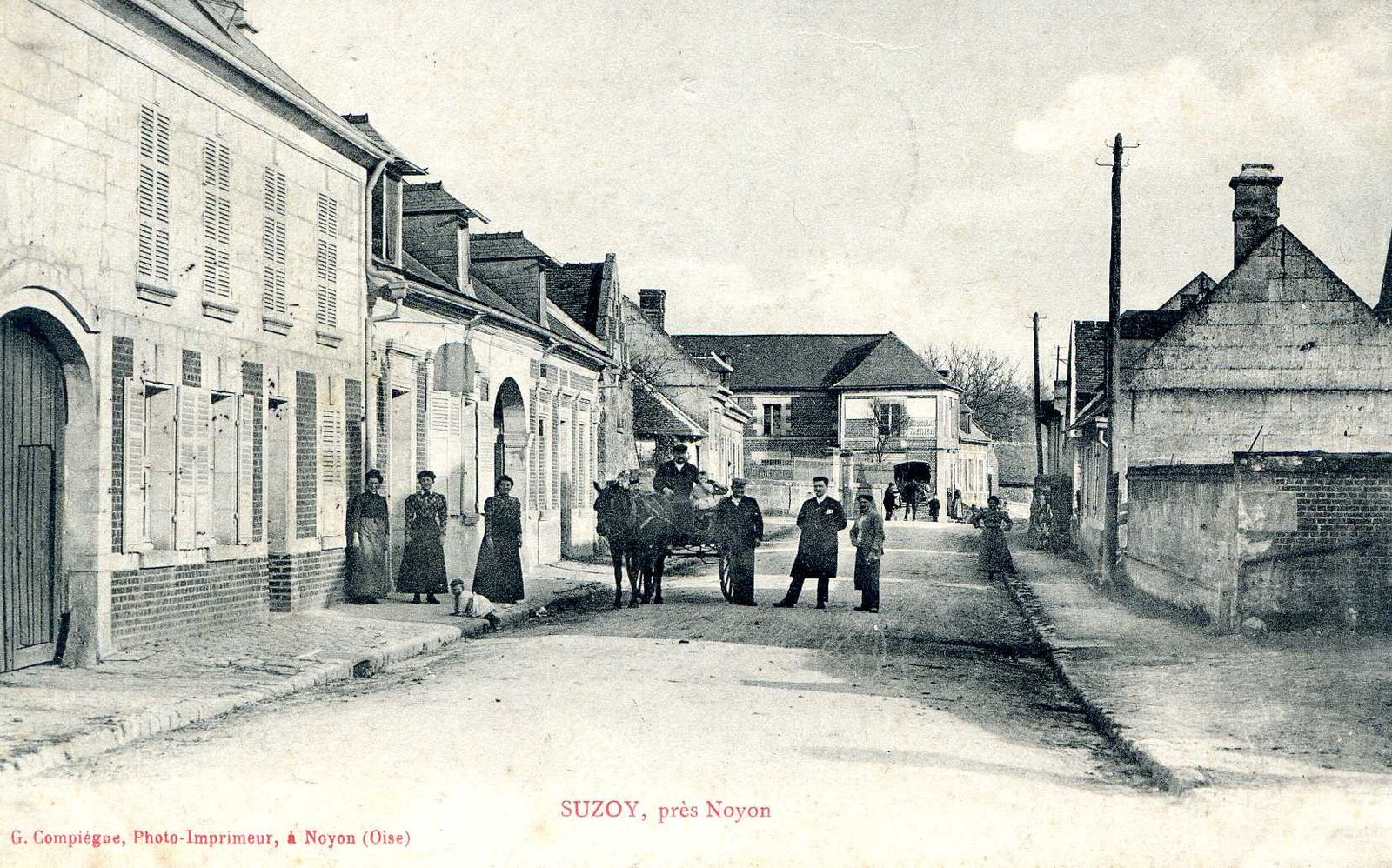 Album - le village de Suzoy (Oise), les rues et routes