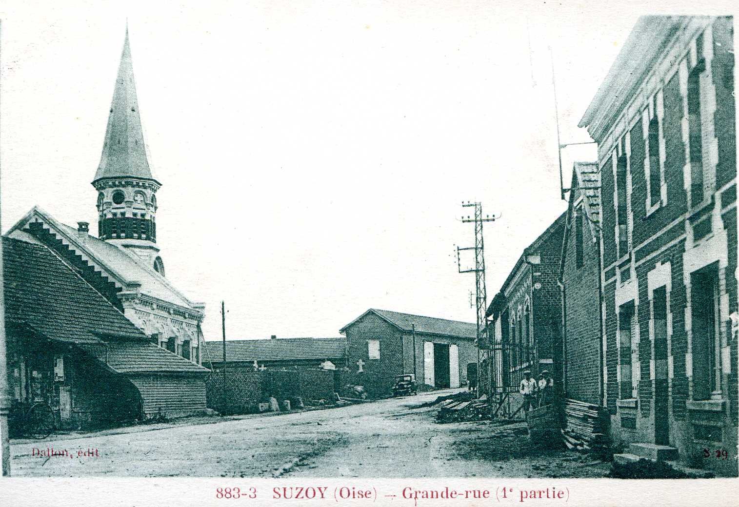 Album - le village de Suzoy (Oise), les rues et routes