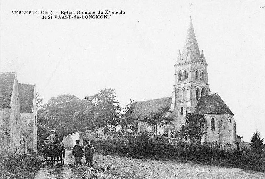 Album - le village de Verberie (Oise), l'église, la gare