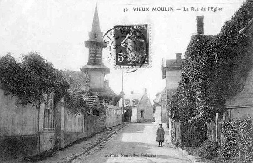 Album - le village de Vieux Moulin (Oise), les rues