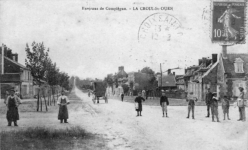 Album - le village de Lacroix St-Ouen (Oise), le pont, les rues et routes
