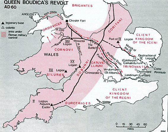 la révolte de Boadicée - IN-MEDIAS-RES