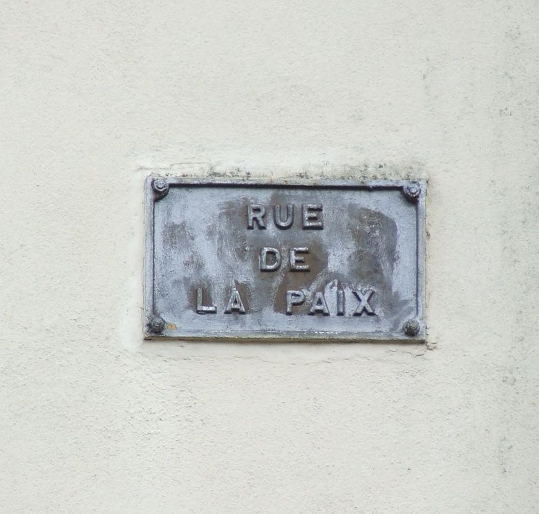 Algrange plaque rue de la paix 6829