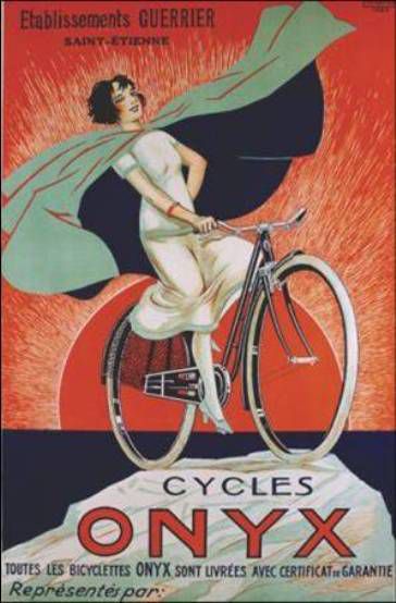 cycles onyx vieille affiche