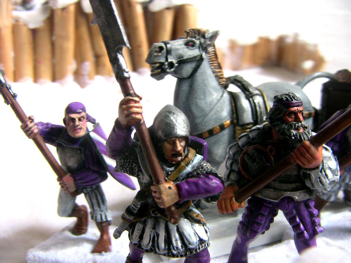 Warhammer battle - description des unités par Bouftou : Gardes du corps tenaces du Trésorier-payeur mercenaire (Dog of war treasurer-payer's guards) Gardes du corps du Trésorier-payeur mercenaire pour Warhammer Battle