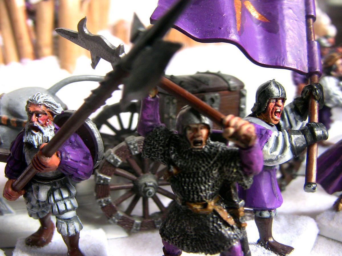 Warhammer battle - description des unités par Bouftou : Gardes du corps tenaces du Trésorier-payeur mercenaire (Dog of war treasurer-payer's guards) Gardes du corps du Trésorier-payeur mercenaire pour Warhammer Battle