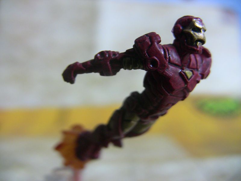 Figurine d'Iron Man pour le jeu de figurines Marvel Heroclix Figurine d'Iron Man pour Marvel Heroclix