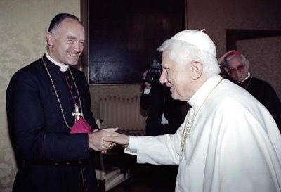 Benoît XVI et Mgr Fellay