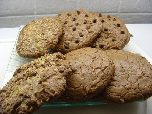 COOKIES CHOCOLAT (CARAMEL, PEPITES DE CHOCOLAT, NOIX DE COC