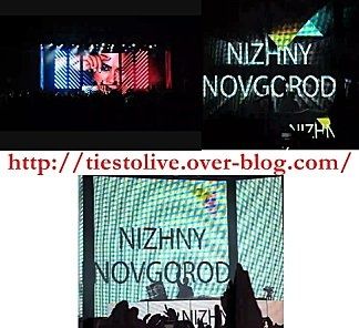 Tiësto 12 SEPTEMBRE 2010 NIZHNY NOVGOROD/RUSSIE STADIUM TRUD