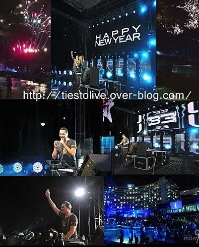 Tiësto 31 DECEMBRE 2010 Miami usa liv fontainbleau