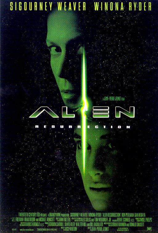 Alien la résurrection - affiche