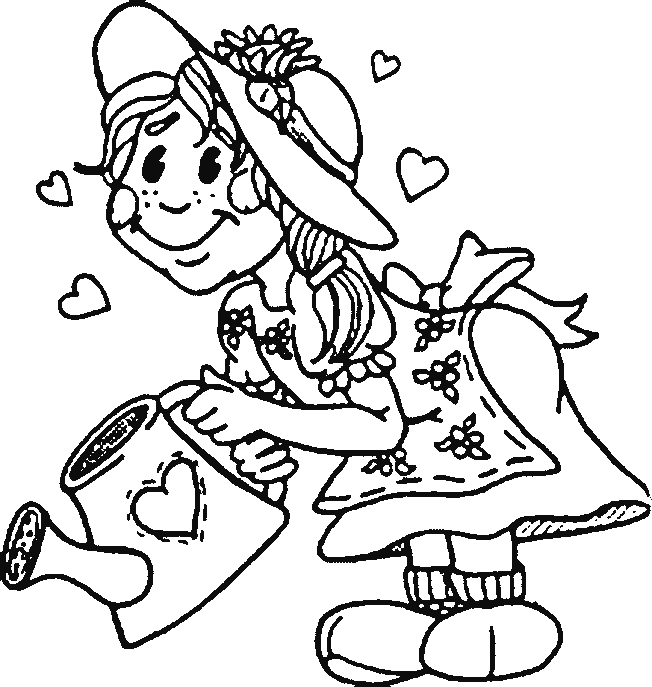 Coloriage Personnages La balade de Moqueplet article