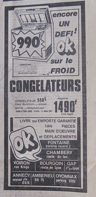 congelateurs