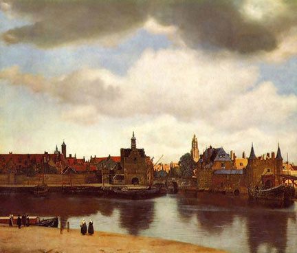 Vermeer-vue de Delf
