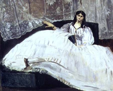 portrait jeanne duval Manet