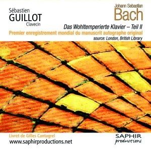 johann sebastian bach clavier bien tempere 2e partie sebast