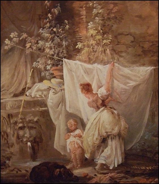 10 hubert robert lingere