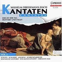 hermann max cantates 2 wilhelm friedemann bach