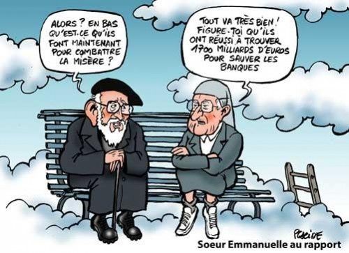 Abbé Pierre et mère térésa
