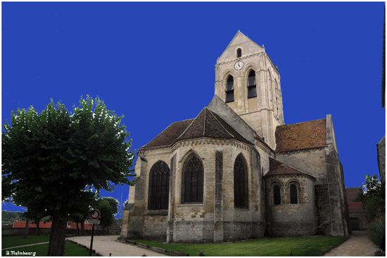 Eglise-Auvers-sur-Oise-Van-Gogh-Hommage