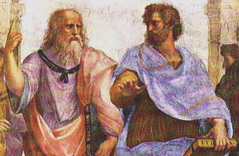 Aristote droite et Platon