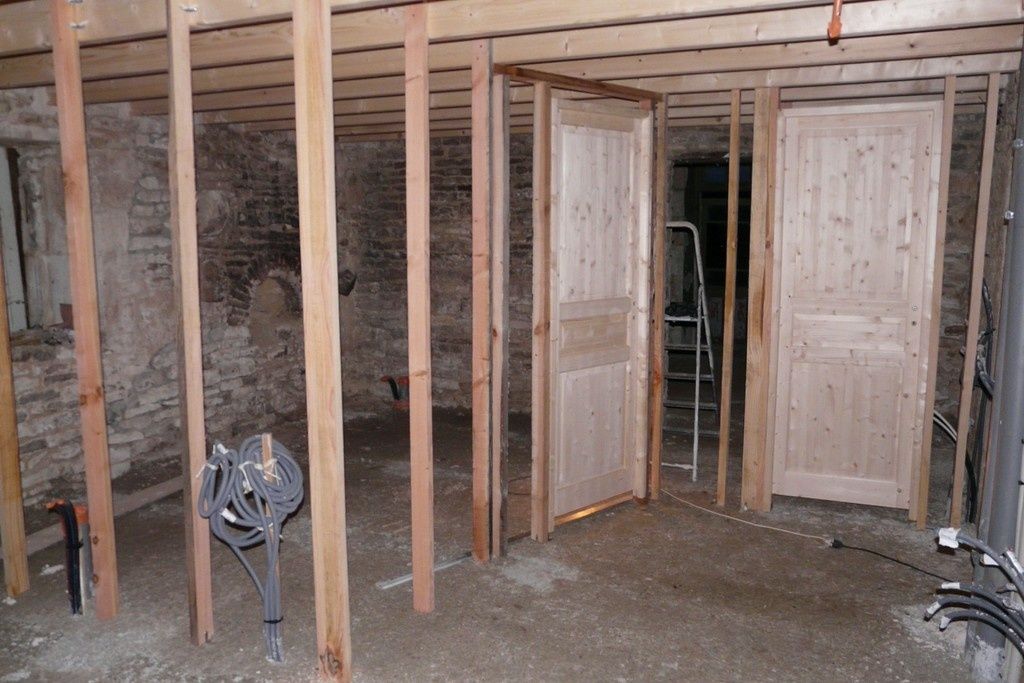 Cloison Bois Salle De Bain