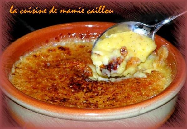 Blog de mariecaillou :LA CUISINE DE MAMIE CAILLOU, Crème brûlée...