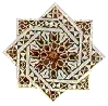 Zellige rosacet - Maroc
