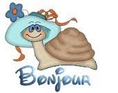 01 Gif bonjour escargot