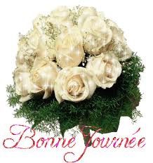01 gif bonne journée rose