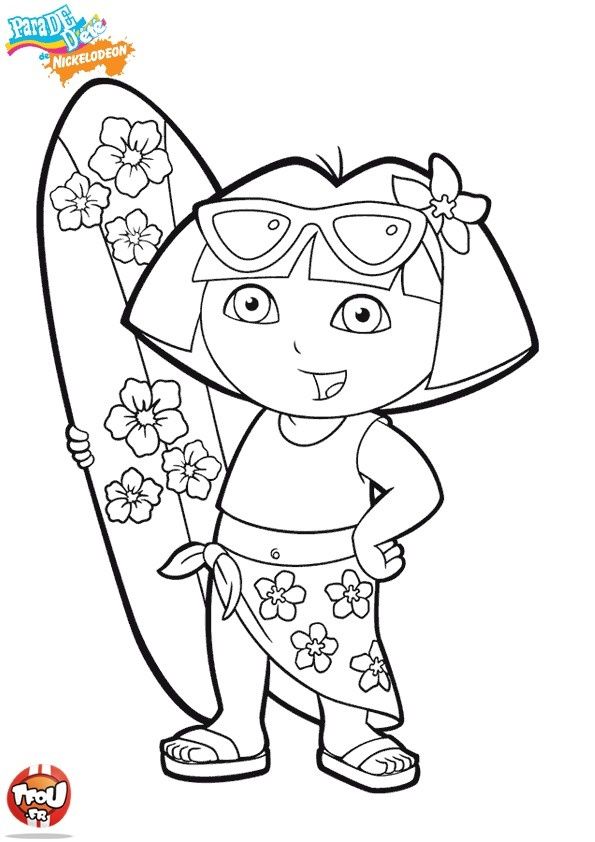 DORA LA SURFEUSE Camp Atlankid DORA LA SURFEUSE
