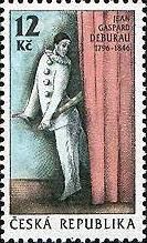 Debureau Jean-Gaspard - timbre tchèque