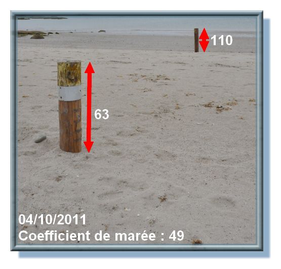 L'évolution du cordon dunaire et de la plage de La Sambière vers Montfarville.