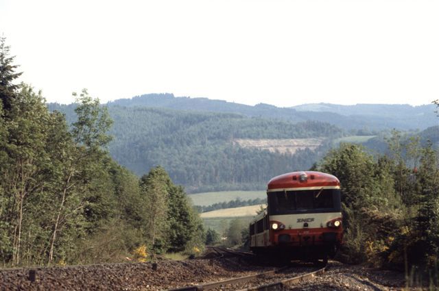 Les Sauvages train Lyon - Roanne (31 mai 1991)