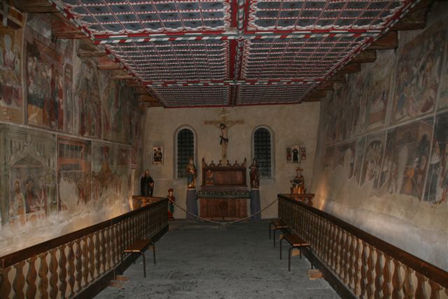 Fresques murales chapelle Saint-Antoine Bessans