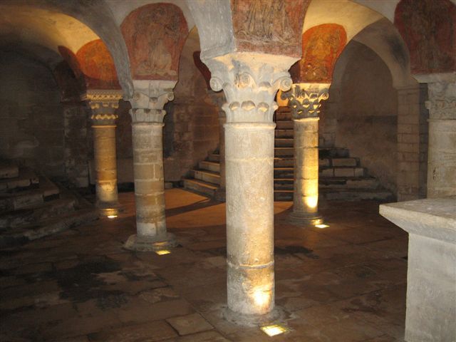 Crypte cathédrale Bayeux