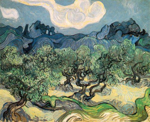 Vincent van Gogh 1853-1890) Les oliviers (1889)