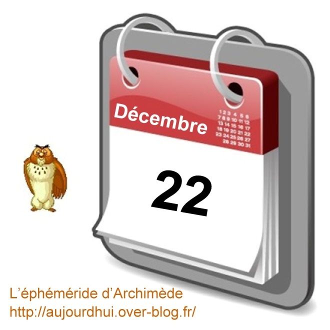Les Saints et dictons du 22 décembre - Aujourd'hui, l'éphéméride d ...