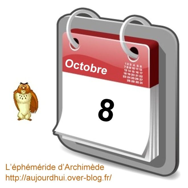 éphéméride 8 octobre