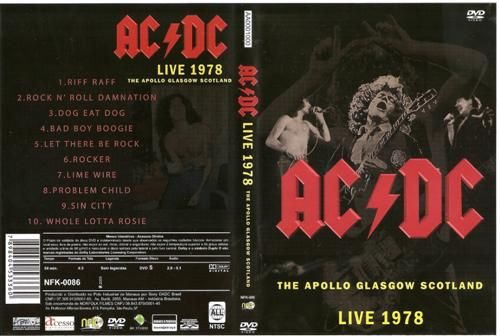 AC/DC - The Apollo Glasgow Scotland - Live 1978 - Hard & Heavy